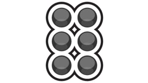 Braille Icon:  Graphic of six dots