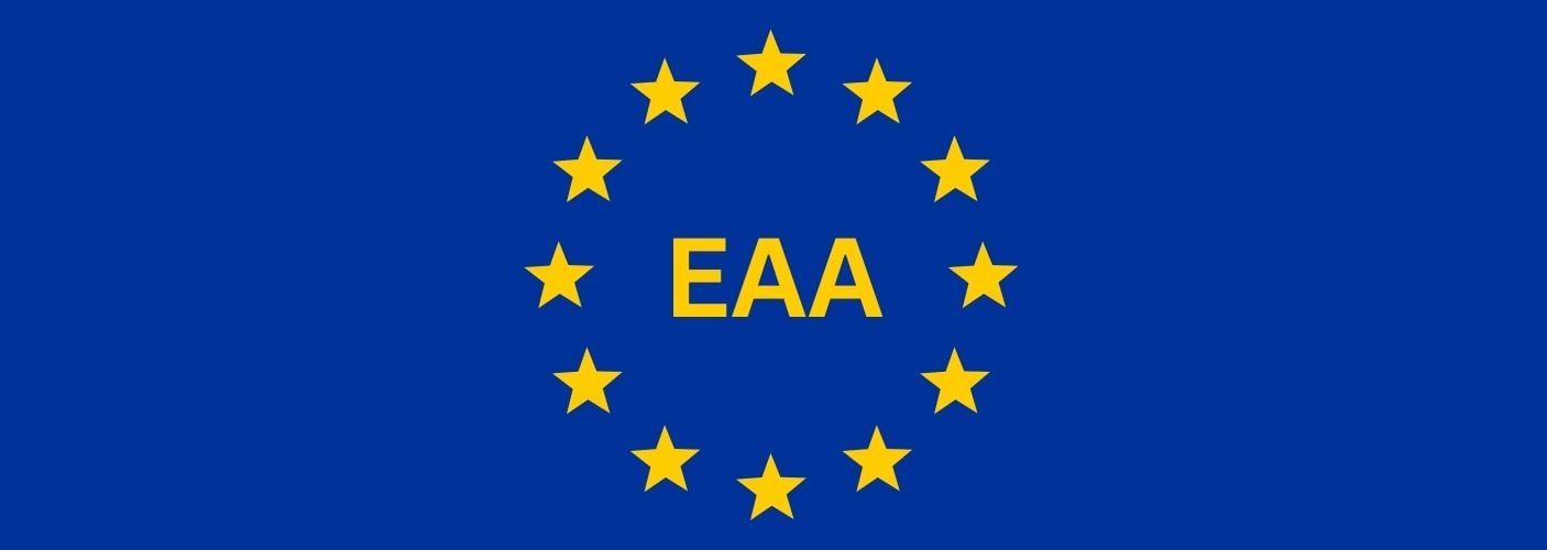 Graphic of the EU flag with EAA in its centre